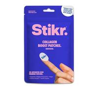 Stikr - Collagen Boost Patches - Supports Collagen Production | Firmer Skin, Healthy Hair & Nails | 24hr Release, Aroma Infused | Vegan, Waterproof, UK Made - 30 Patches, 1 Month Supply