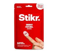 Stikr - Energy & Focus Patches - Supports Energy Production, Boost Focus & Mood | 24hr Release, Vegan - All Day Support | Waterproof, Aroma Infused | UK Made - 30 Patches, 1 Month Supply