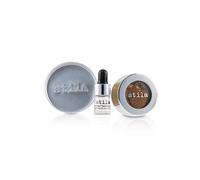 Stila Magnificent Metals Foil Finish Eye Shadow With Mini Stay All Day Liquid Eye Primer - Comex Copper 2pcs