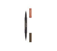 Stila - Stay All Day Dual-Ended Waterproof Liquid Eye Liner Amber/Dark Brown 1ml for Women