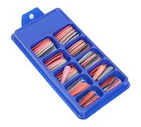 Stiletto Nail Tips, 100Pcs Acrylic Nail Art Tips Set Full Cover Nail Tips Press On Nails Pure Color Artificial Press On Fake Nails Nails Finger Manicure for Women and Girls (09)