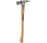 Stiletto Ti16MC-P Ti 16 Milled Face Hammer with a Curved 18" Wood Handle with an AirGrip