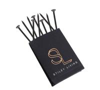 Stiley Living Countersunk Screws 3.4mm X 50mm (Pack Of 10) Gunmetal