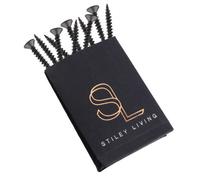Stiley Living Countersunk Screws 5mm X 30mm (Pack Of 10) Gunmetal