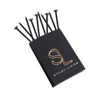 Stiley Living Countersunk Screws - Flat Head, Stainless Steel, Corrosion Resistant, Phillips Drive, Decorative Fixings - Pack of 10 (Antique Copper, 5mm x 30mm)