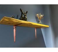 Stiley Living London Shelf Bracket 150X200mm Polished Copper (Pack Of 4)