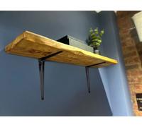 Stiley Living London Shelf Bracket 200X250mm Matt Black (Pack Of 4)