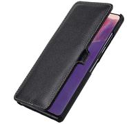 StilGut Book Type Flip Case for Samsung Note Galaxy 20, 20 Black