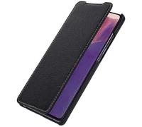 StilGut Book Type Flip Case for Samsung Note Galaxy 20, 20 Black