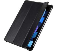 StilGut Couverture Compatible with iPad Pro 12.9 2022 2021 2020 (Generation 6,5,4) - Leather Case iPad Pro 12.9 - Without Smart Cover - Leather Case, Case - Black Nappa