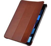 StilGut Couverture Compatible with iPad Pro 12.9 2022 2021 2020 (Generation 6,5,4) - Leather Case iPad Pro 12.9 - Without Smart Cover - Leather Case, Case - Cognac