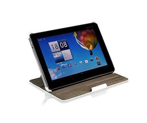StilGut UltraSlim Case, super smooth case for Acer Iconia Tab A510/ A511 & Iconia Tab A700 with stand-up and presentation function - White