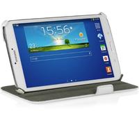 StilGut UltraSlim Case V2 with stand and presentation function for Samsung Galaxy Tab 3 8.0, in white