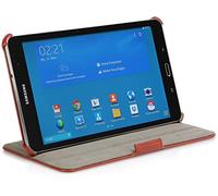 StilGut UltraSlim Case V2 with stand and presentation function for Samsung Galaxy TabPRO 8.4, in cognac vintage