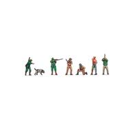Noch Hunters & Lumberjacks (6) 3D Master Figure Set N Gauge N35100