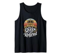 Still A Queen Just Retired Retirement Crown Tank Top