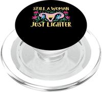 Still A Woman Just Lighter Hysterectomy Awareness Uterus PopSockets PopGrip for MagSafe