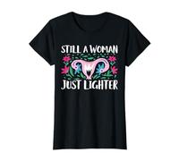 Still A Woman Just Lighter Hysterectomy Awareness Uterus T-Shirt