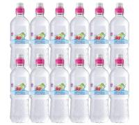 Still Apple & Raspberry Flavoured Water 500ml (Pack of 12) | Refreshing Fruit-Infused Still Water | Low-Calorie No Added Sugar