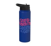 Still Bi When Married to A Guy Stainless Steel Insulated Water Bottle