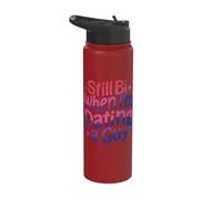 Still Bi When Married to A Guy Stainless Steel Insulated Water Bottle