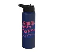 Still Bi When Married to A Guy Stainless Steel Insulated Water Bottle