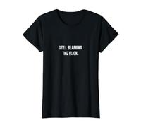 Still Blaming The Flick Value Graphic T-Shirt, Women, Black, L