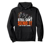 Still Cant Send It Climbing Bouldering Gym Rock Climber Pullover Hoodie
