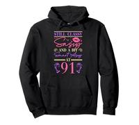 Still Classy Sassy And A Bit Smart Assy At 91 Elegant Pullover Hoodie