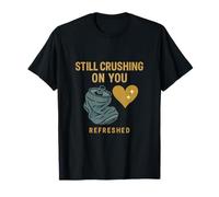 Still Crushing On You Soda Can Heart Graphic T-Shirt