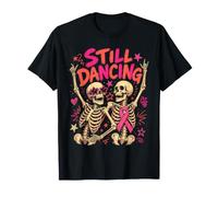 Still Dancing Breast Cancer Awareness Skeleton T-Shirt