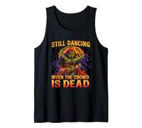 Still Dancing When The Crowd is Dead Zombie Dancer Art Tank Top