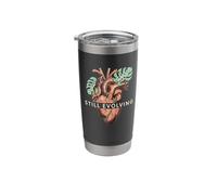 Still Evolving Anatomical Heart Monstera Leaf Stainless Steel Insulated Tumbler