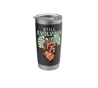 Still Evolving Anatomical Heart Monstera Leaf Stainless Steel Insulated Tumbler