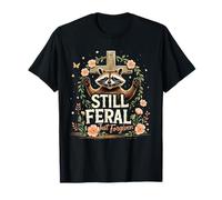 Still Feral Just Forgiven Christian Raccoon Tee T-Shirt