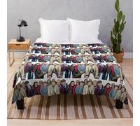 Still Game Crew The Clansman Fleece Throw Blanket 60x50 in - Premium Flannel, Ultra Soft Sofa/Couch Blanket, ObFG-RedBSBlat1-1786489507.2542