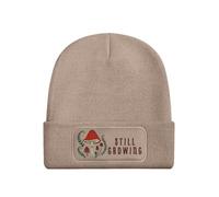 Still Growing Mushrooms Cream Beanie