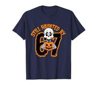 Still Haunted by 67 Skeleton Turkey Pumpkin Funny Design T-Shirt