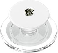 Still Healing and Holy Christian Encouragement Faith Design PopSockets PopGrip for MagSafe