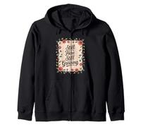 Still Here Still Growing Healing From Grief Loss Zip Hoodie