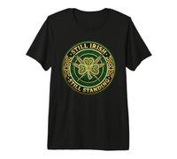 Still Irish Still Standing Celtic Shamrock St Patrick’s Day Premium T-Shirt
