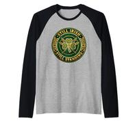 Still Irish Still Standing Celtic Shamrock St Patrick’s Day Raglan Baseball Tee