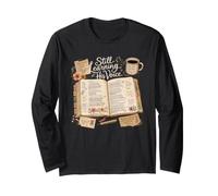 Still Learning His Voice Christian Bible Study Design Long Sleeve T-Shirt