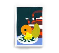 Still Life A4 Poster Blue A4