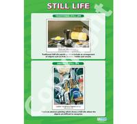 Still Life | Art Posters | Gloss Paper measuring 850mm x 594mm (A1) | Art Class Posters | Education Charts by Daydream Education