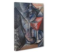 Still Life Glass And Siphon By Umberto Boccioni Canvas Print | Gallery Wrapped 30mm Frame Wall Art | 30x20 inches | Ready to Hang | Classic Still Life Picture | Living Room Bedroom Lounge Office