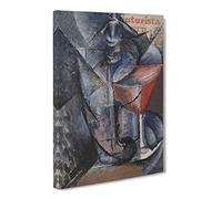 Still Life Glass And Siphon By Umberto Boccioni Classic Painting Canvas Wall Art Print Ready to Hang, Framed Picture for Living Room Bedroom Home Office Décor, 24x16 Inch (60x40 cm)