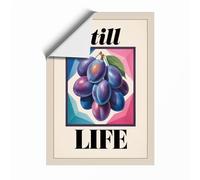 Still Life in Jewels Modern Unframed Wall Art Print A1 (84.1×59.4cm), Wall Decor for Living Room, Bedroom, Office & Home, Art Gift