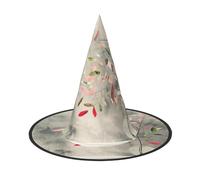 Still life of tree branches Halloween Witches Hats Witch Headbands Wizard Hat Costume Accessories Cosplay for Party Masquerade Foldable 2 PCS