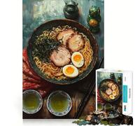 Still Life Ramen Painting Adults Puzzles 1000 Piece Jigsaws Reason Skill Toy Slow Enjoy Exact Cut Art Collection Piece 38x52cm